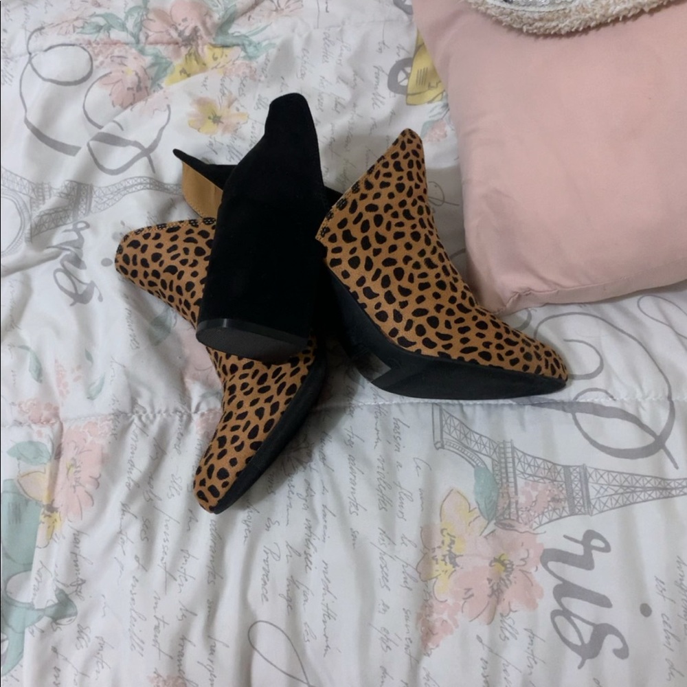 Cheetah Print boots